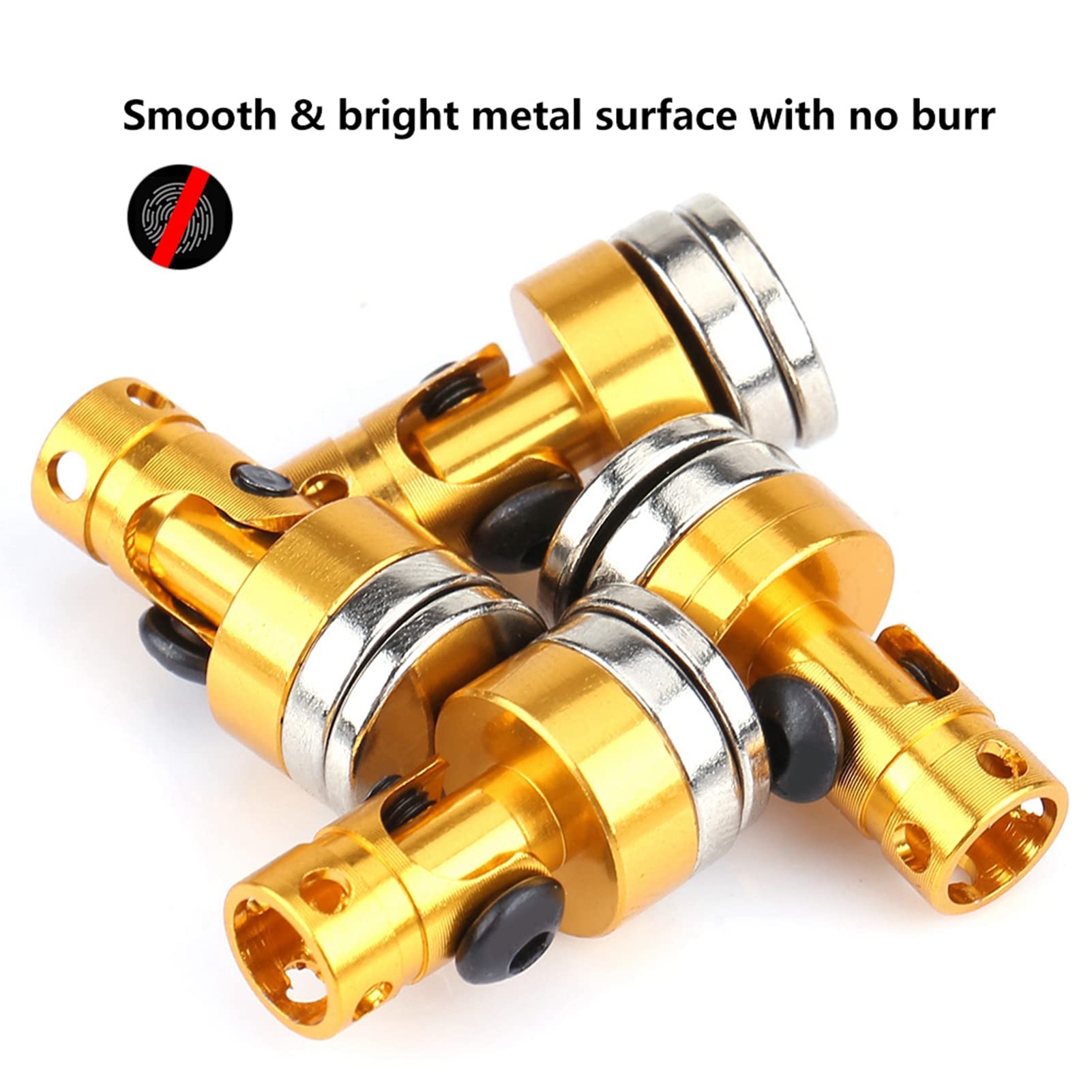 Shanrya Magnetico Invisibile, Kit di Montaggio per carrozzeria RC, Accessori RC Kit di Montaggio per carrozzeria Invisibile Invisibile in Alluminio per HSP 1/10 RC Racing Car RC Car(Colore Titanio