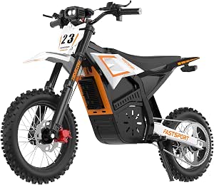 Electric Dirt Bike for Teens & Adults (13+), Up to 43Mph