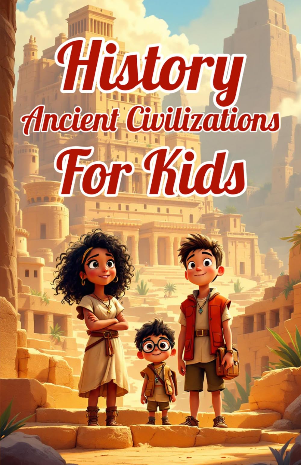 History Ancient Civilizations for Kids: A Captivating Journey Through Egypt, Greece, Rome, Mesopotamia, China, India, Africa and the Americas: 3 (History Basic For Kids)