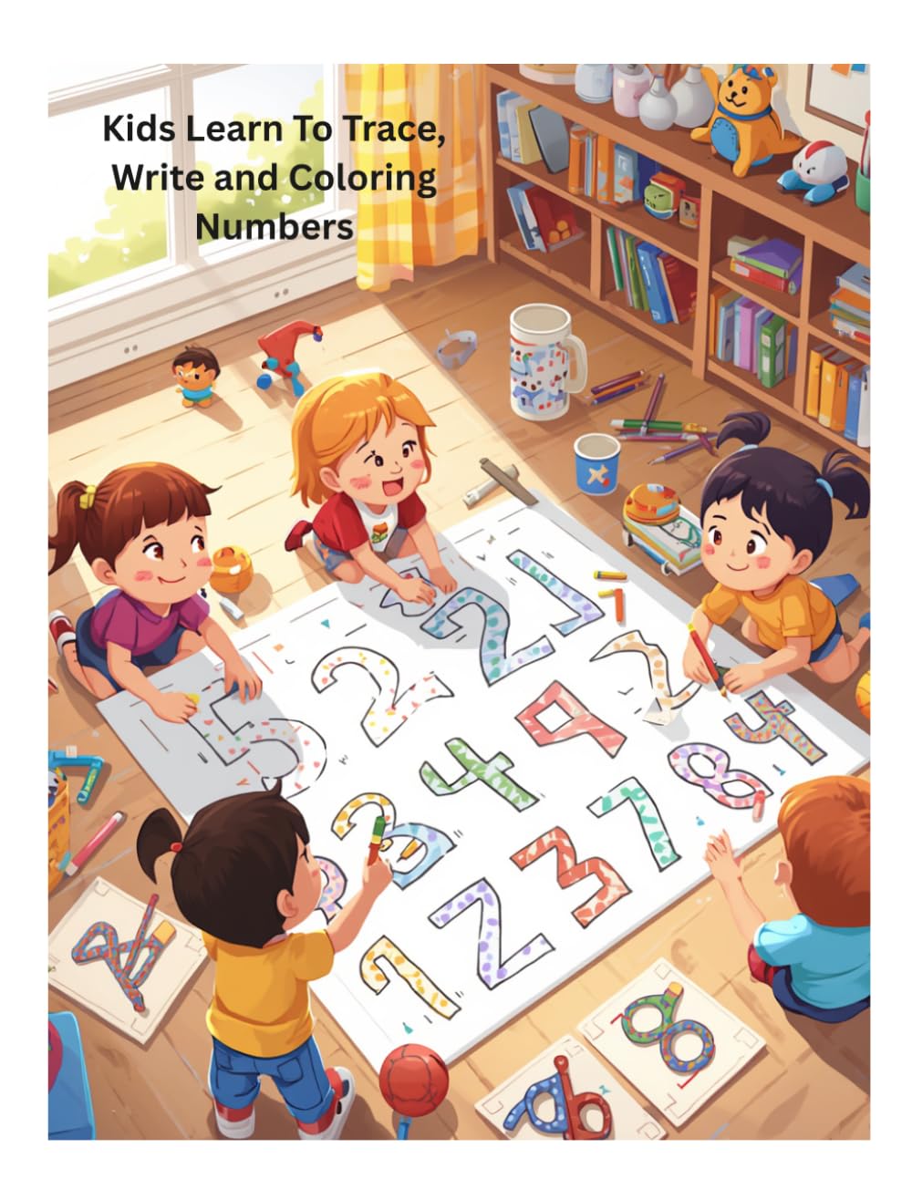 Kids Number Learning System: BrightStart Learning Co. workbooks combine learning numbers and creativity into one exciting preschool experience!