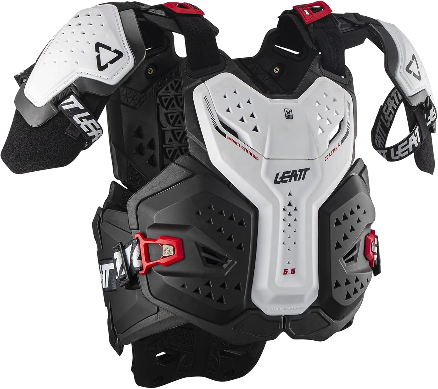 Leatt 6.5 Pro Chest Protector White Large