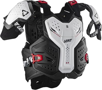 Leatt 6.5 Pro Chest Protector White Large