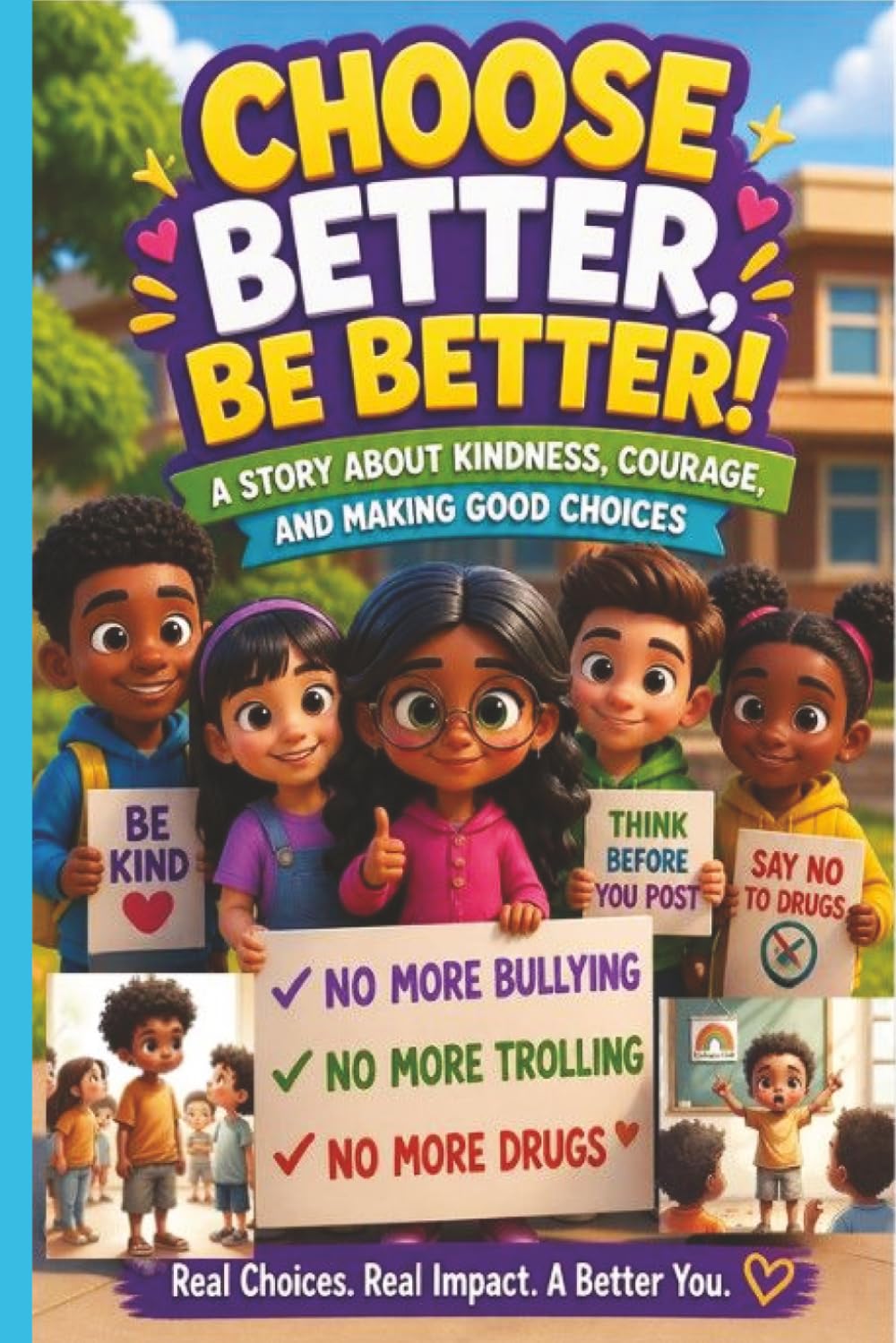 CHOOSE BETTER, BE BETTER!: A STORY ABOUT KINDNESS, COURAGE, AND MAKING GOOD CHOICES