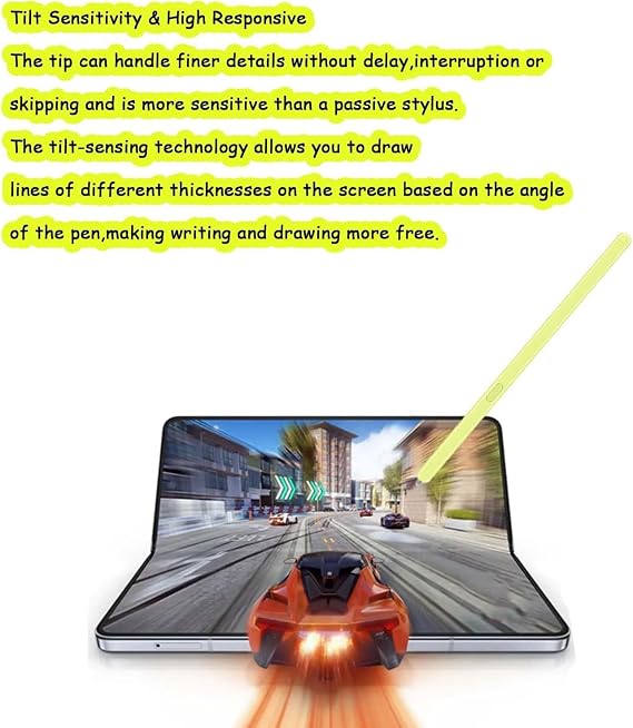 Galaxy Z Fold 5/6 S Pen Fold Edition für Samsung Z Fold5 5G Slim Stiftkompatibel mit Samsung Galaxy S Pen 5/6 Fold Edition Touch Eingabestift (Grün)