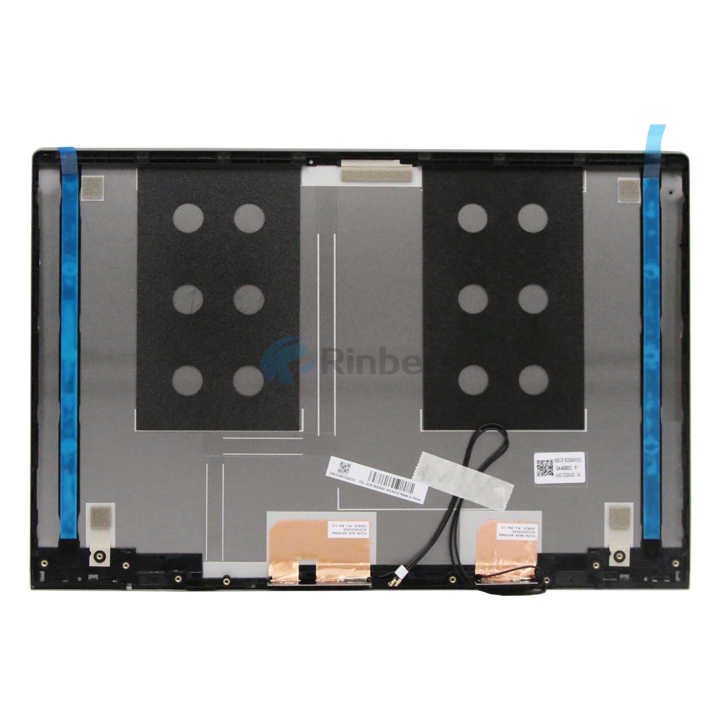 LCD Rear Cover For Lenovo ThinkPad X13 Gen 2 – Models 20WK, 20WL, 20XH, Black, Part 5CB0Z69296