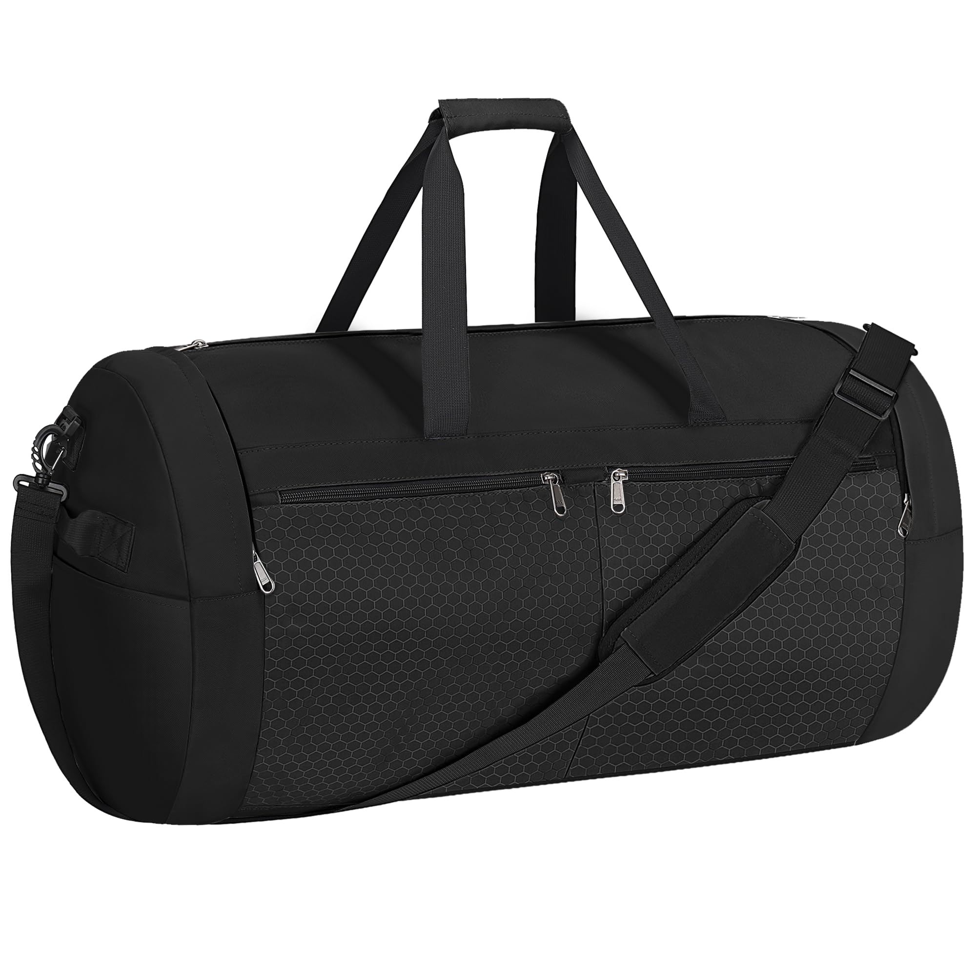 120L Foldable Travel Duffel Bag for Men Women, Extra Large Collapsible Duffle Bag with Sh…