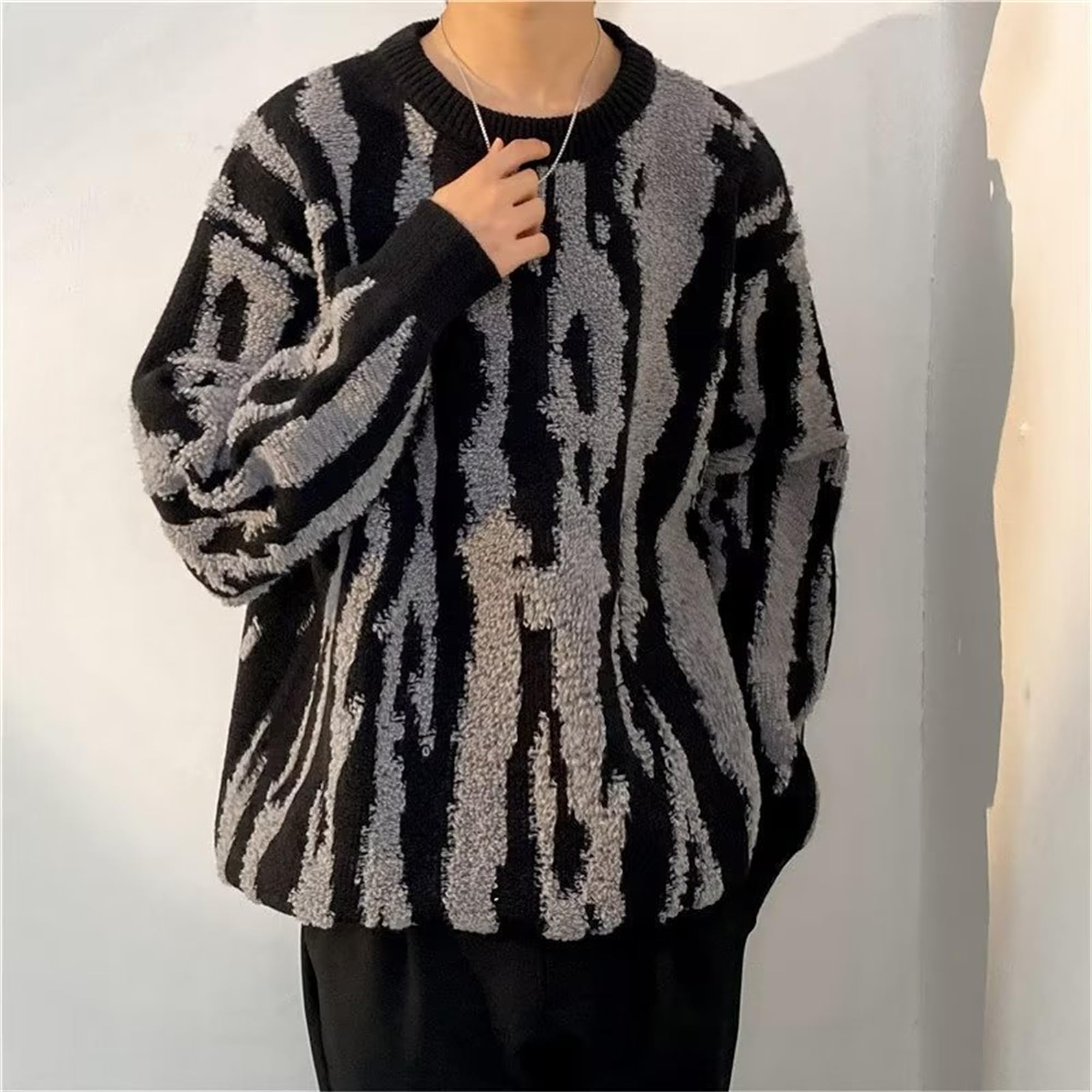 Y2K ヴィンテージ オーバーサイズ ニット カーディガン セーター vintage y2k オーバーサイズカーディガン ニット 配色◎