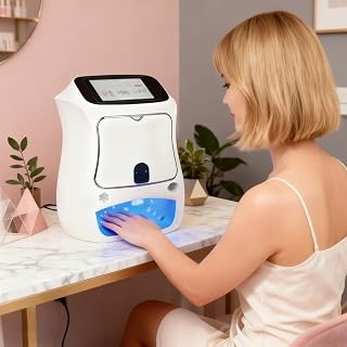 Painted Manicure Machine,3D Intelligent Automatic Nail Printer, DIY Nail Printing Drying,with Touch Screen, for Nail Studio/Manicurist/Nail Lovers Machine