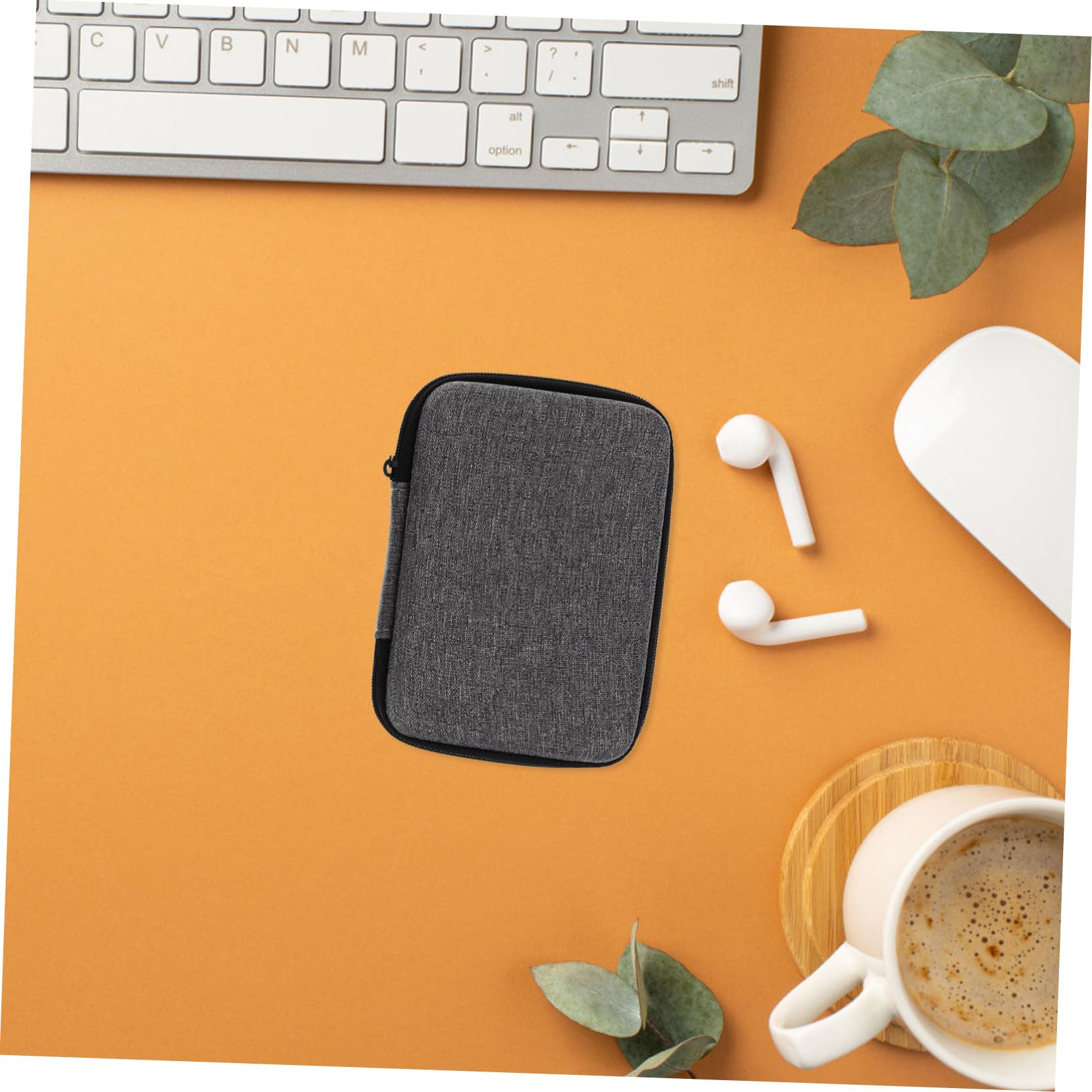 Uonlytech 6pezzi Custodia Porta Cuffie Borsa Multifunzione Per Accessori Elettronici Compatte Organizzatore Per Cavi e Cuffie Per Viaggi e Trasporti