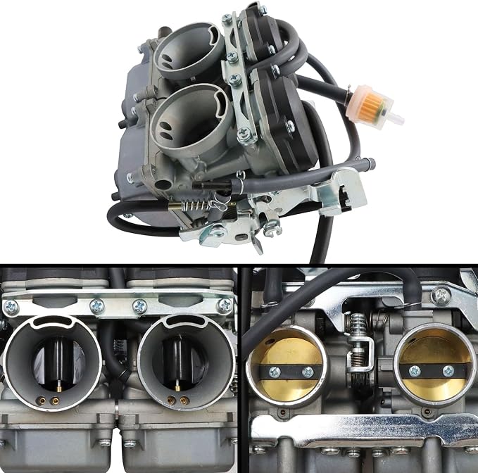 Carburador S15004-0020 con líneas de combustible y juntas miniatura 4