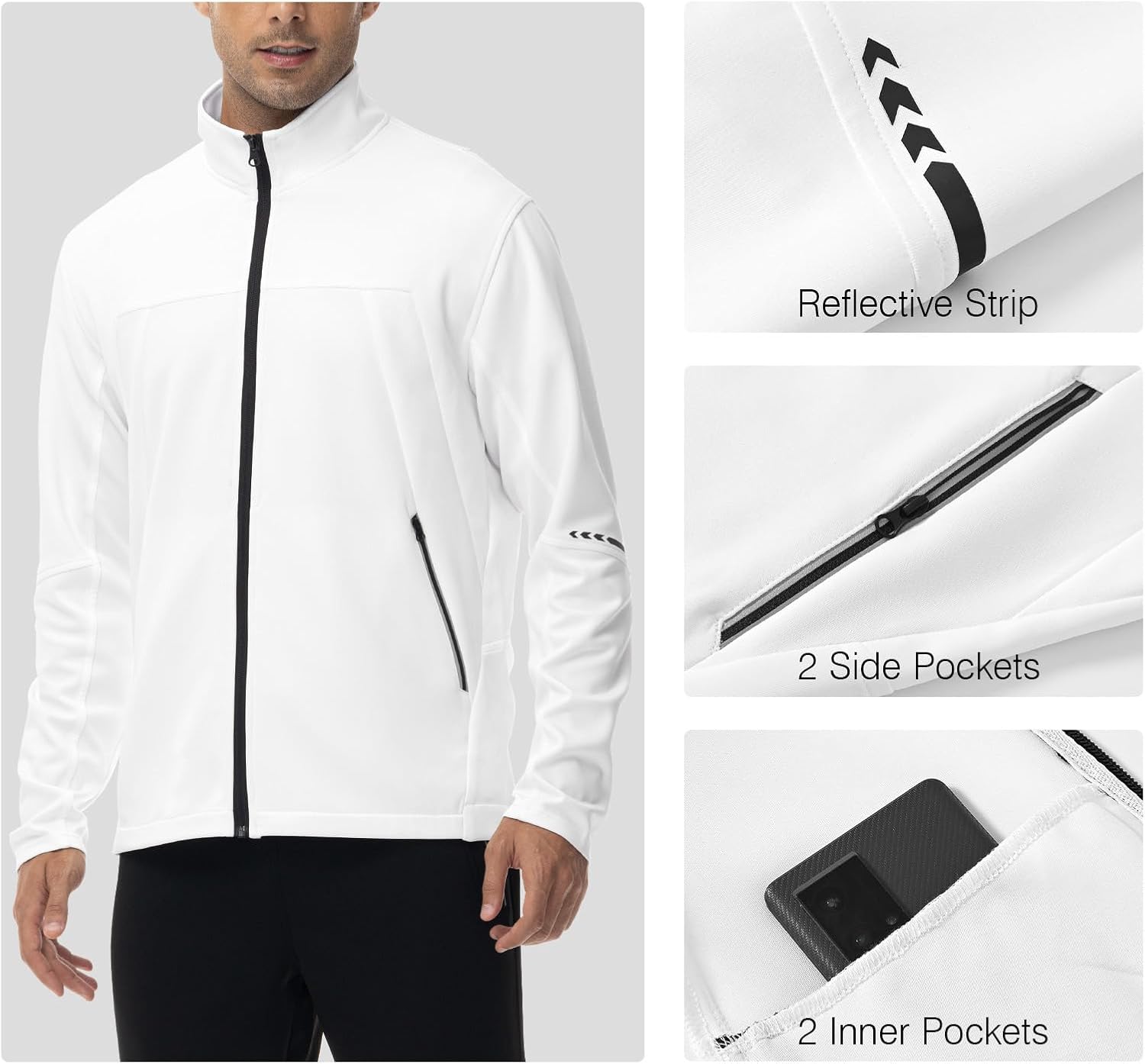 Rdruko Men's Track Suits 2 Piece Set Sweatsuits Tracksuits Jogging Workout Gym Athletic Sweat Suits