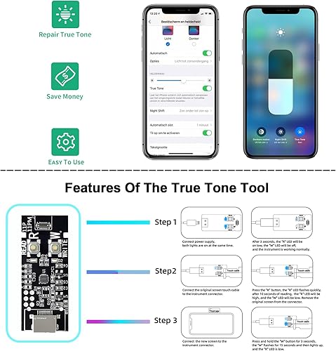 Miniatura 4 de OLED para iPhone 11 PRO MAX Reemplazo de pantalla de 6.5 pulgadas NO LCD Pantalla 3D Touch Frame Asamblea digitalizador con kit de reparación