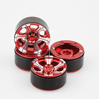 ALIENTAC 4PC Silver Red 1.9