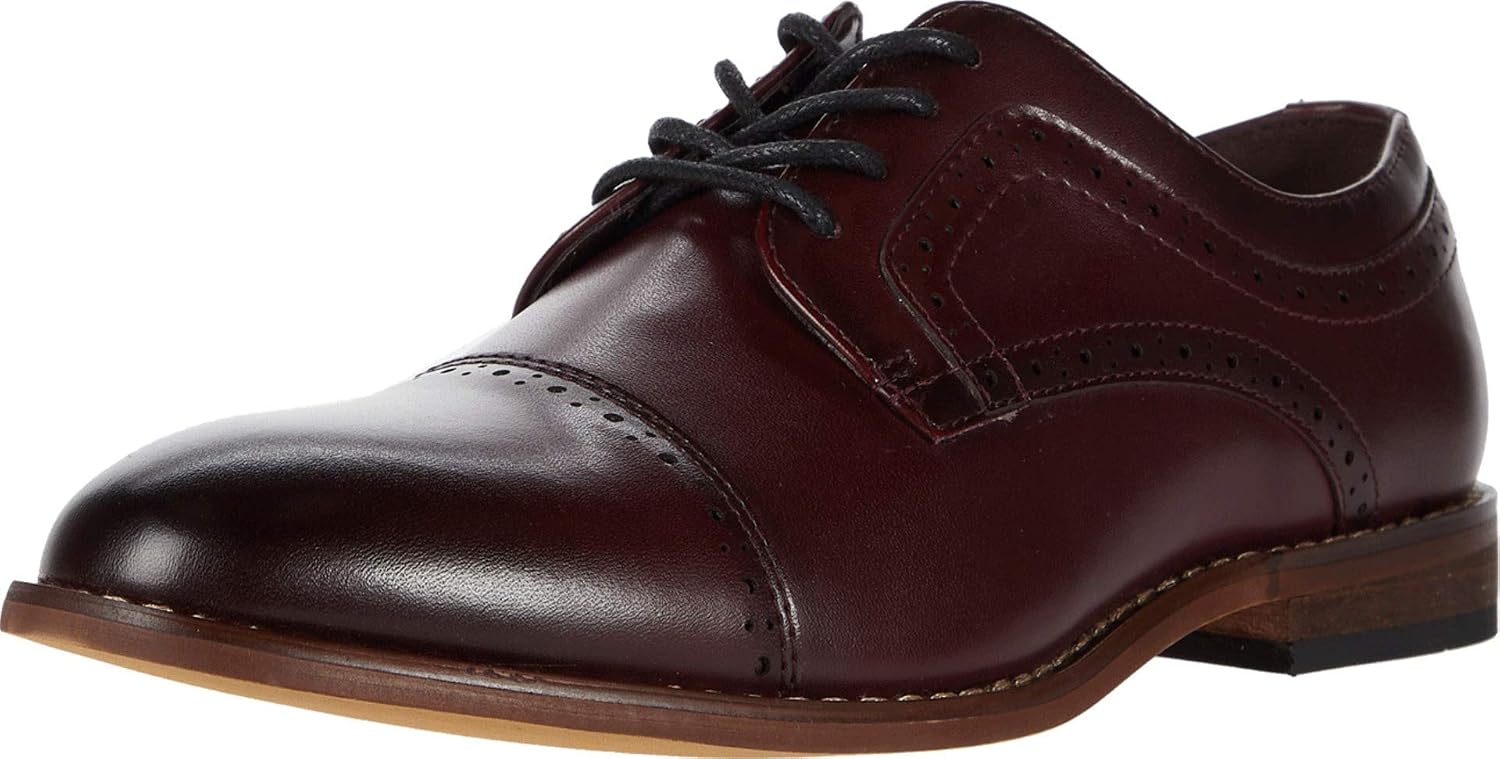 Stacy Adams Boys' Dickinson Cap-Toe Oxford