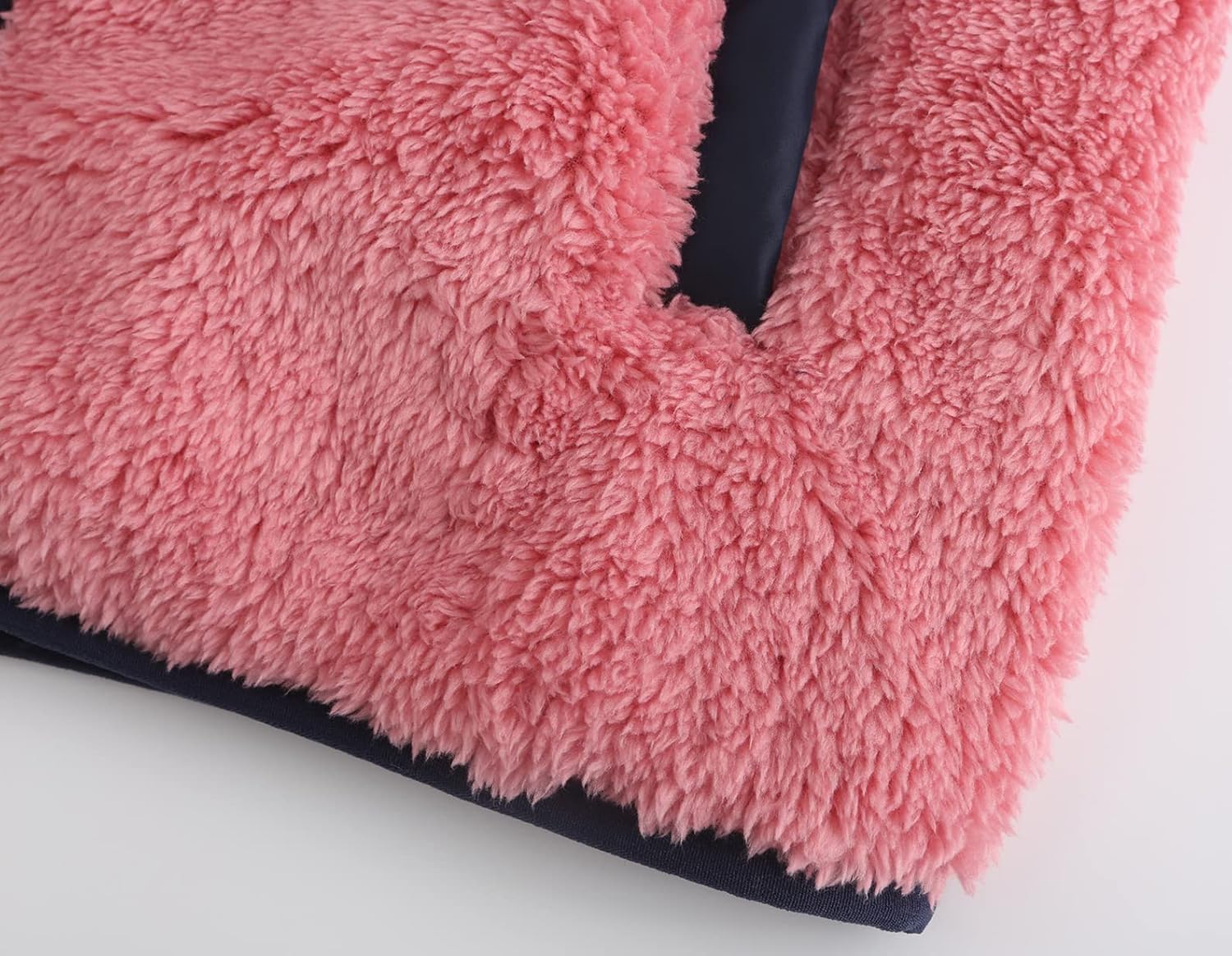 Girl's Jacket Kids Full Zip Ultra Soft Sherpa Fleece Hoodie Sweatshirt - Image 7