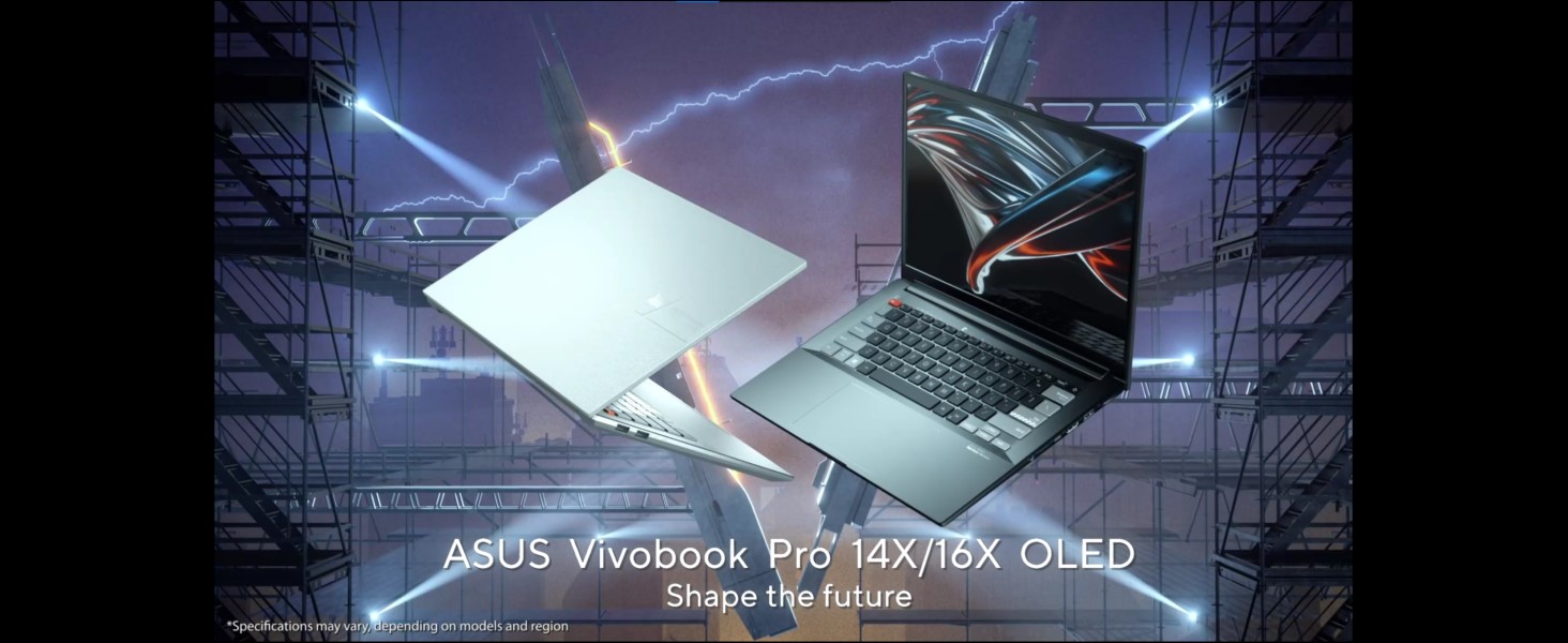 ASUS VivoBook Pro 14X OLED with ASUS DialPad 14