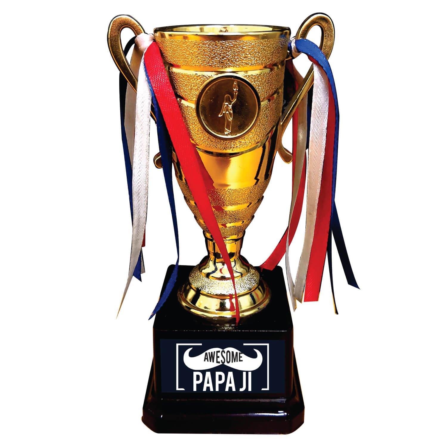 Yaya Cafe Awesome Papa Ji Trophy Golden Champion Award for Father (B07DGC8J2F) Amazon Price History, Amazon Price Tracker
