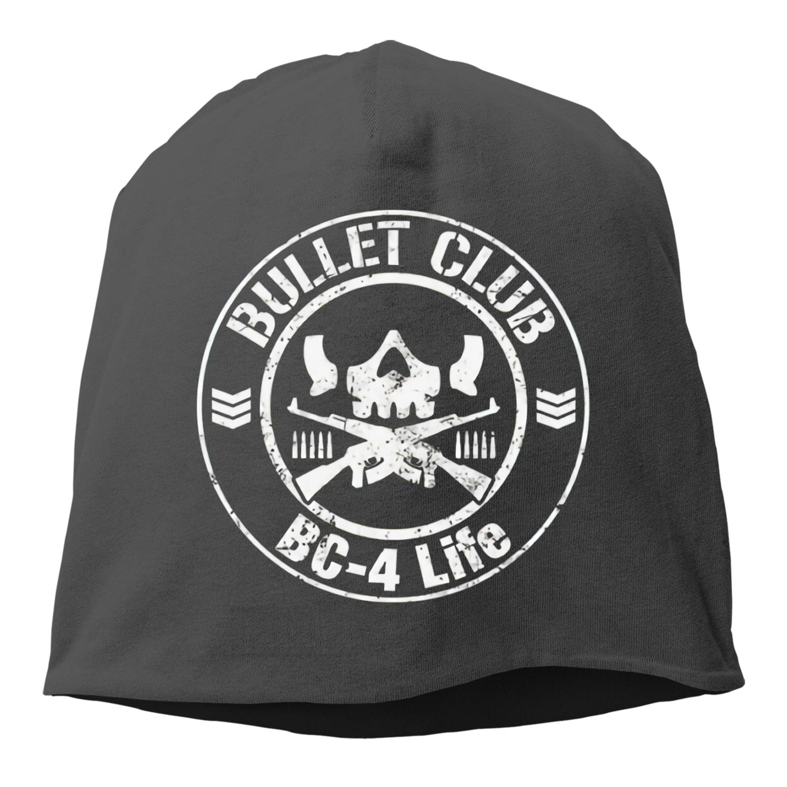 Bullet Club Casual and Fashionable Pullover Cap, Suitable for All Head Shapes, Light, Not Easy to Change and Easy to Carry, Black, One size 1 oz roll-on bottle