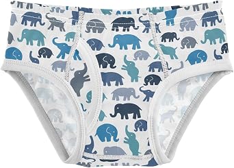 Ollabaky Boys Underwear 100% Cotton Boys Briefs Soft Toddler Underwear