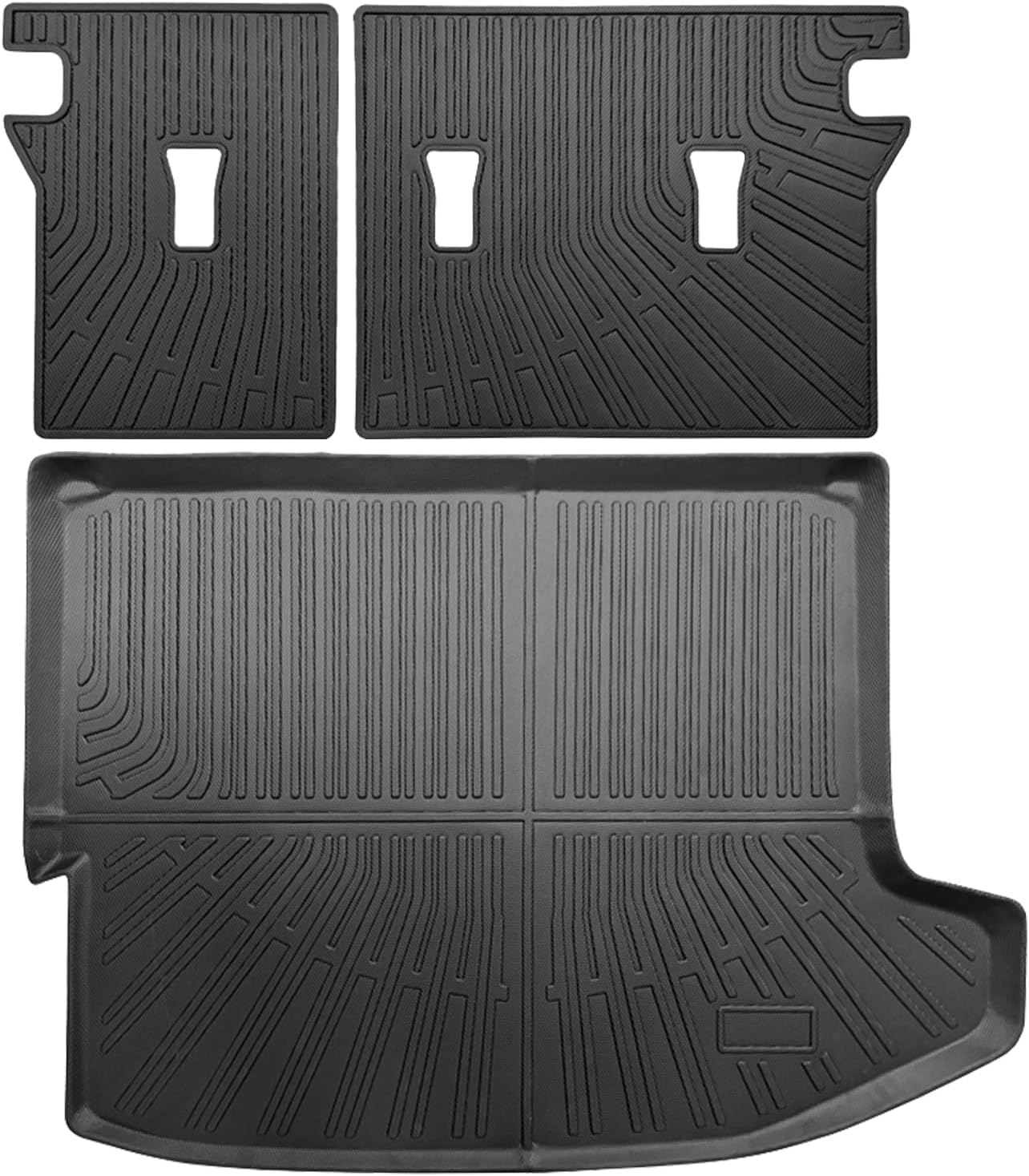 Cargo Liner Backrest Mat Fits for 2024 2025 Chevy Trax Cargo Mat for Buick Envista 2024 2025 Cargo Liner All Weather TPE Protector Back Seat Cover Accessories