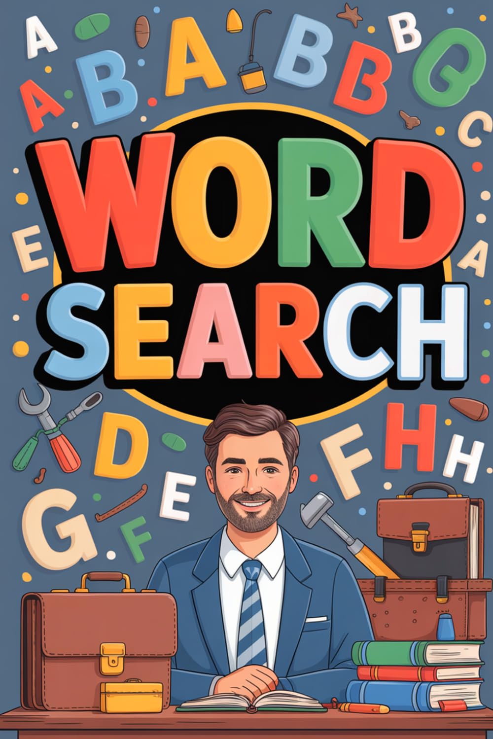 Word Search: Father's Day: Creative Challenge Puzzle Book for Adult