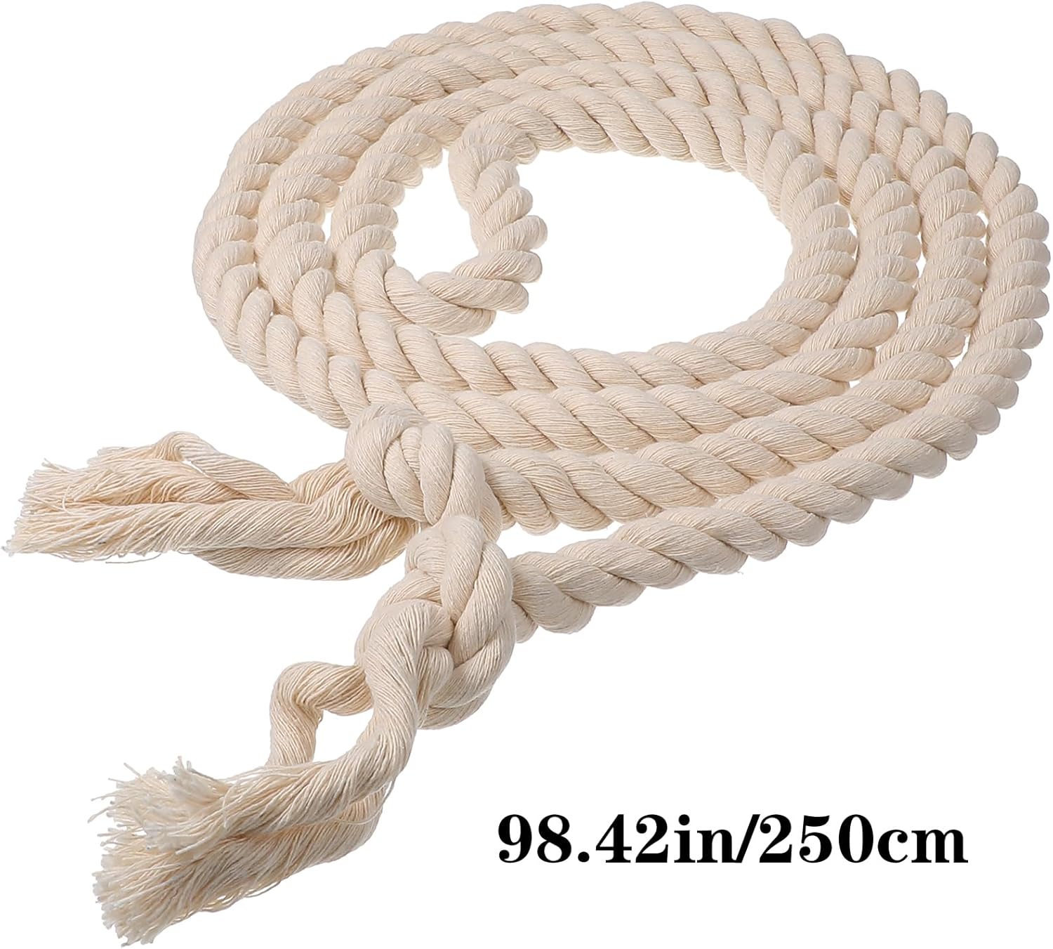 Tassel Braided Waist Belt Simple Cotton Long Waist Rope Tie Belt Rope Chain for Women Girl Dress Pants Skirt - Image 2