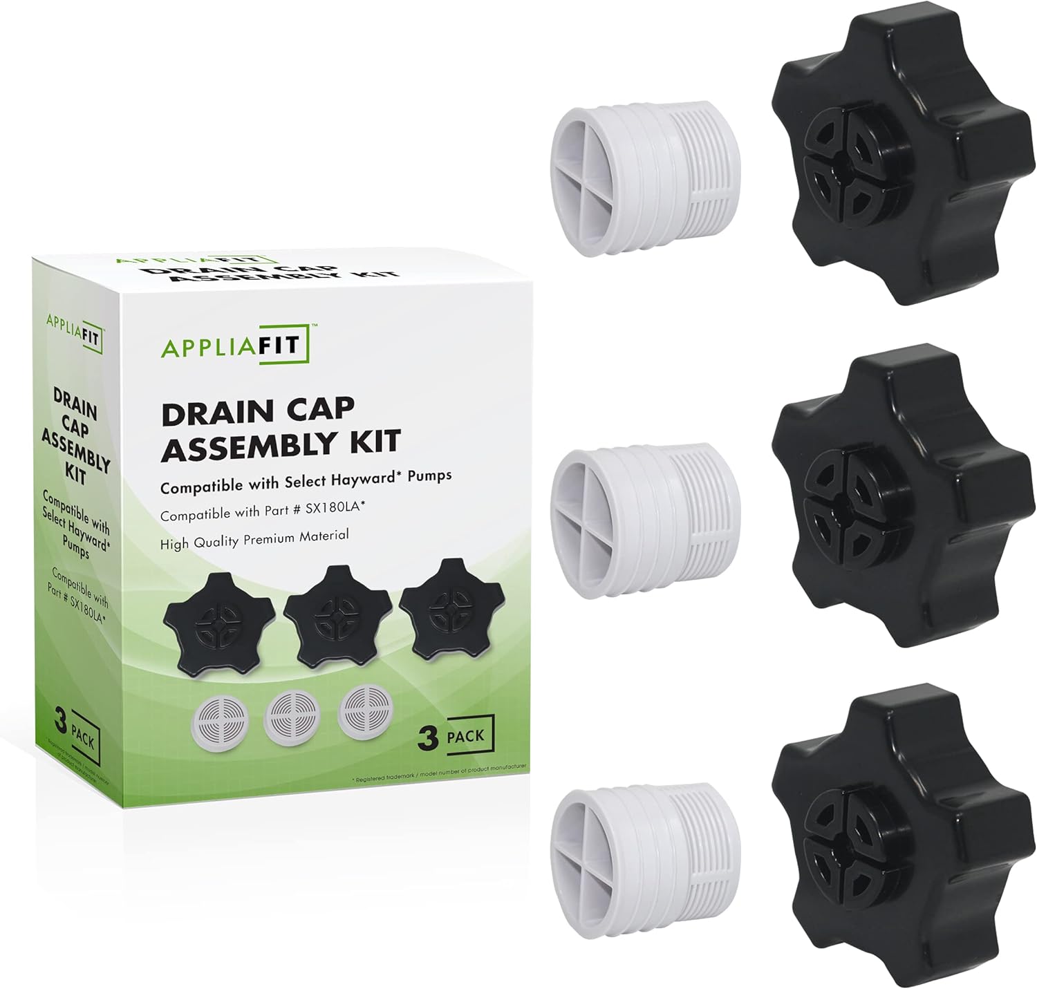 Buy Drain Cap Assembly Compatible With Hayward SX180LA For Hayward Pro Series And Pro Series Plus Sand Filters 1 Pack 13346040