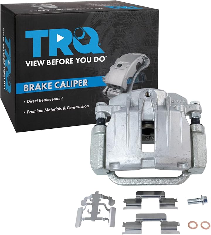 Pinça de freio traseira direita TRQ com suporte para Cadillac, Chevrolet e GMC