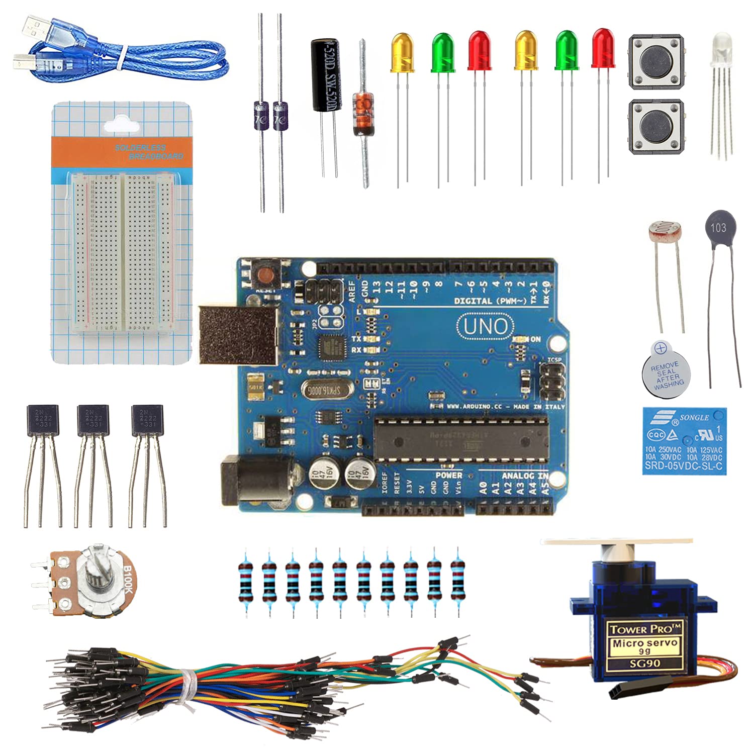 REES52 Basic Starter Kit TS5823 Uno R3 Project Starter Kit Compatible with arduino Uno Starter Beginners (B081F6N3XC) Amazon Price History, Amazon Price Tracker