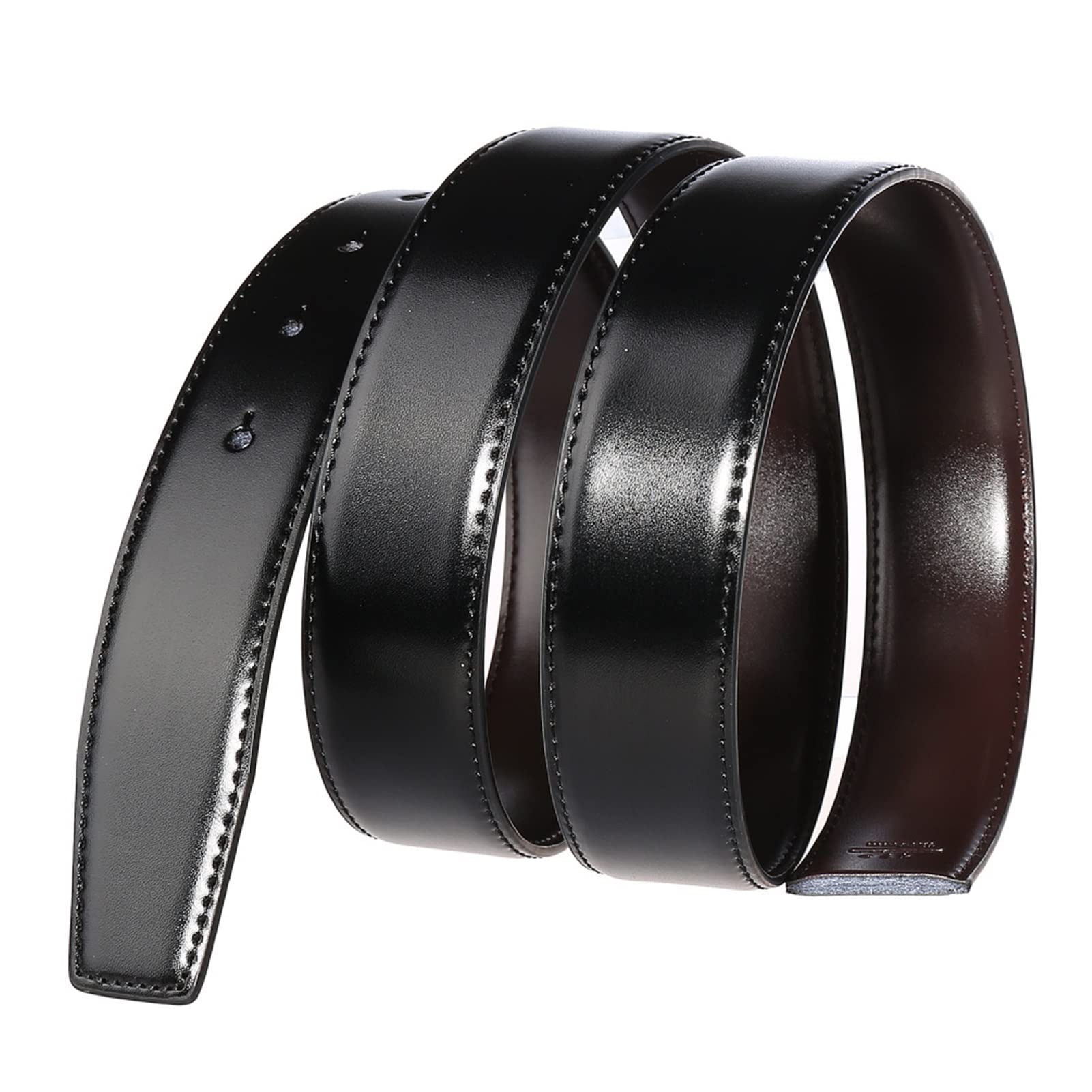 Cinturón ajustable de cuero genuino, Cinturón de cuero for hombre Cuero con hebilla antirrayas Hebilla ancha ajustable de aleación Jeans Casual Formal Hebilla ajustable Touser(2,Length 120cm)