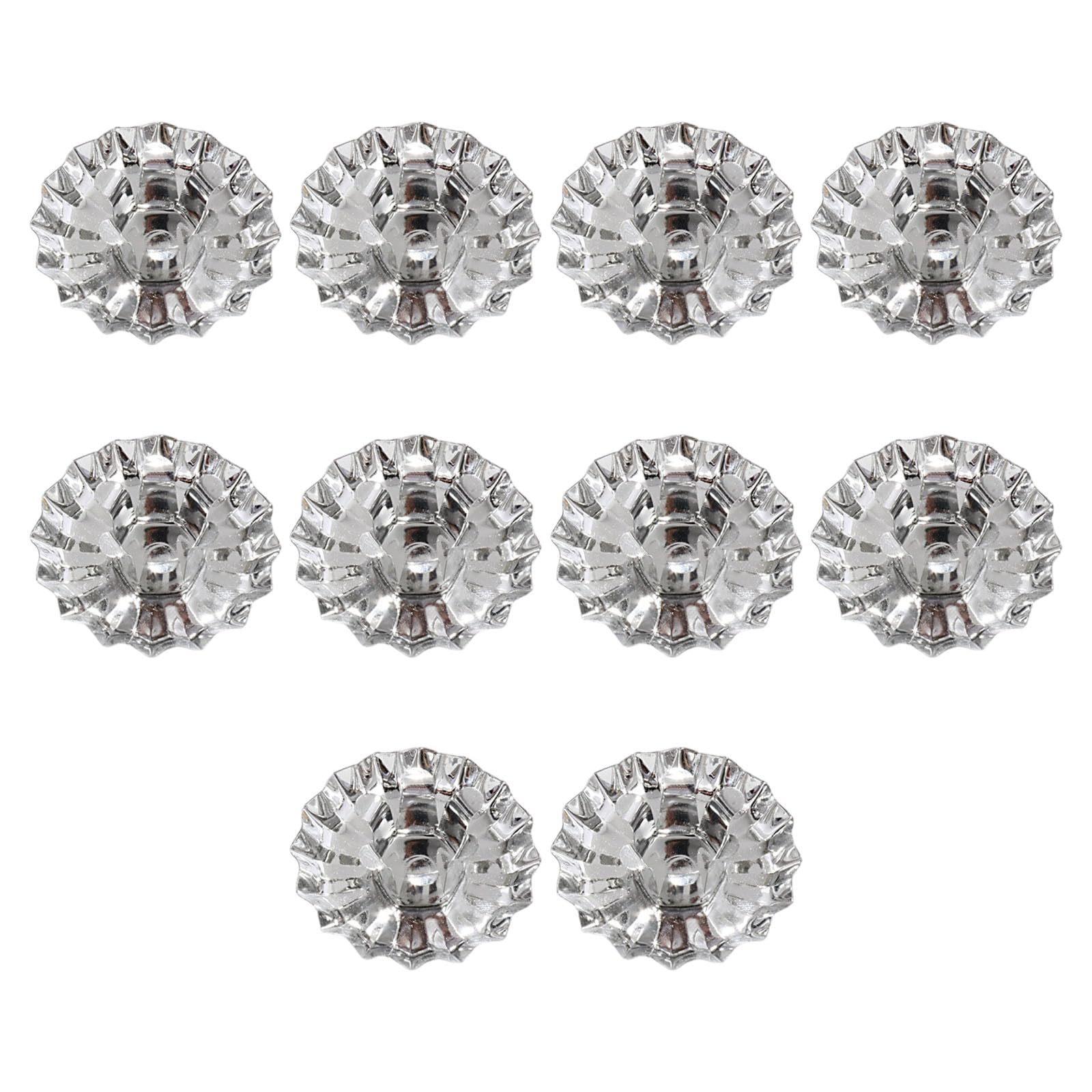 Piceioep 10Pieces Decorative Stand Clips Practical Iron Holders for Wedding Centerpieces and Home Decoration Iron Holders