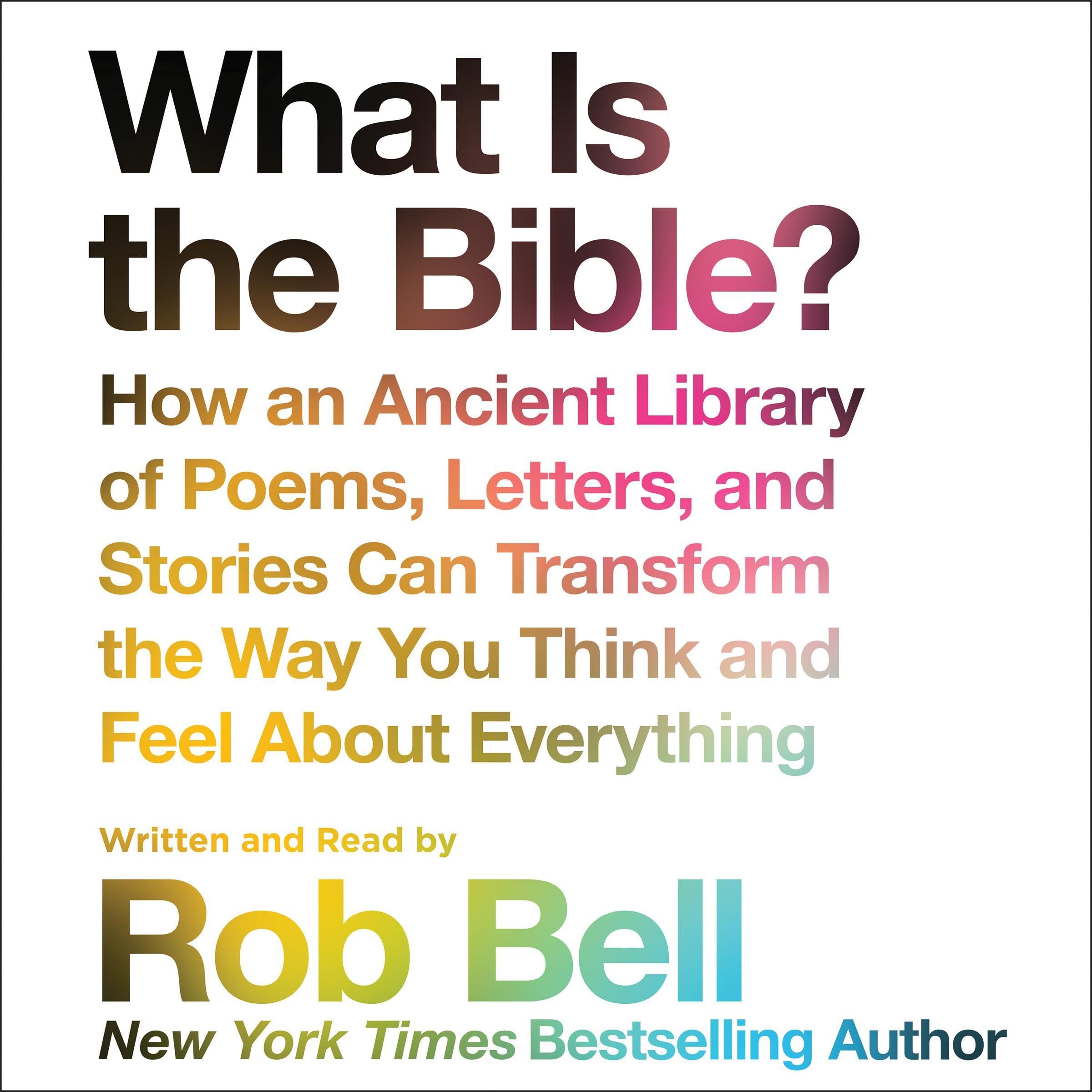 Cover art for What is the Bible?