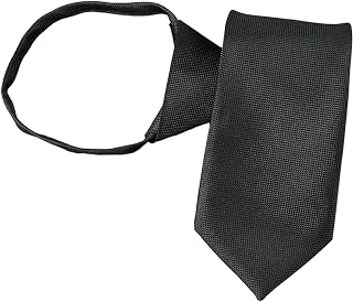 Men's Ties Solid Color Formal Neckties - Classic Black Ties for Wedding Party Business Graduation