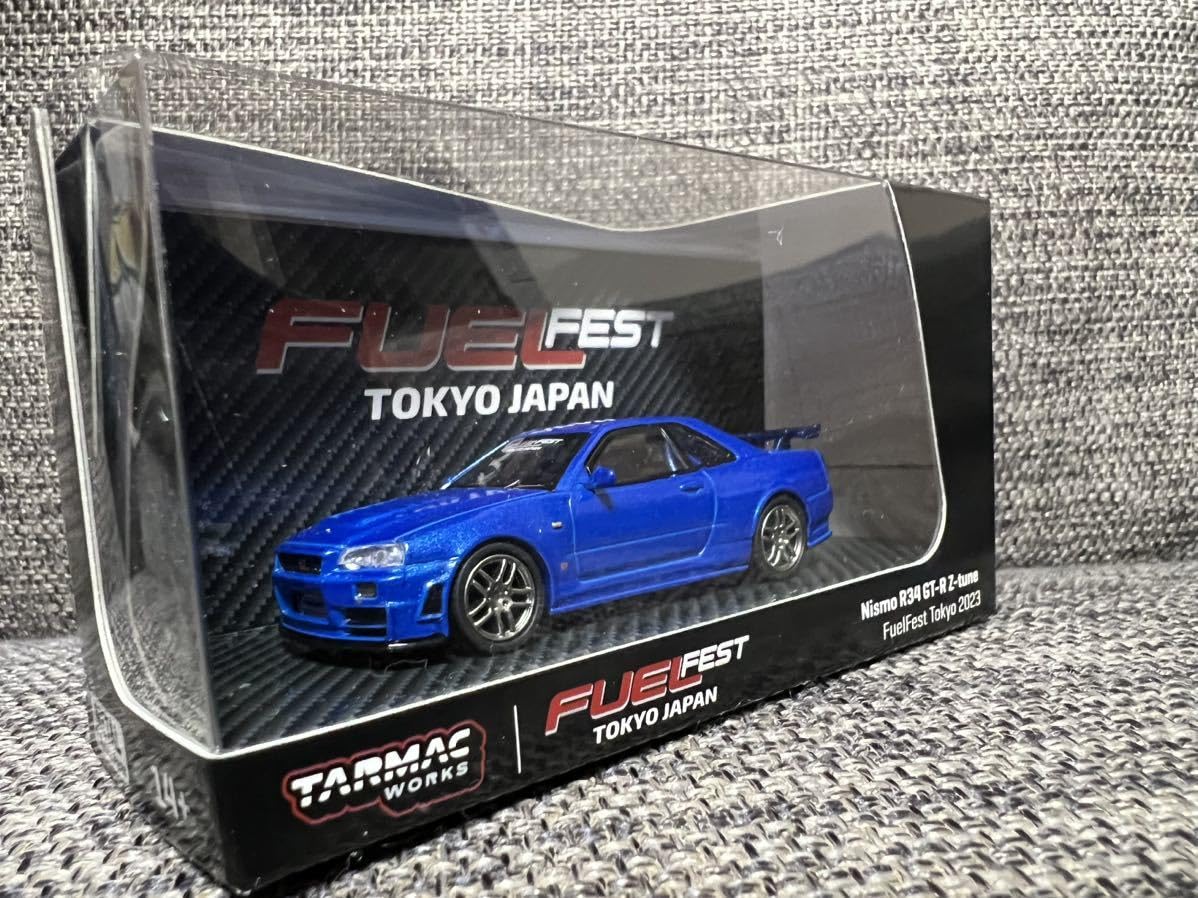 Amazon.co.jp: ターマック ワークス 164 日産R34 GT-R Z-tune FuelFest