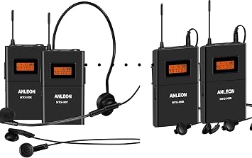 Anleon MTG-100 902-927MHZ Tour Guide Wireless System Church System 1 Transmitter and 25 Receivers