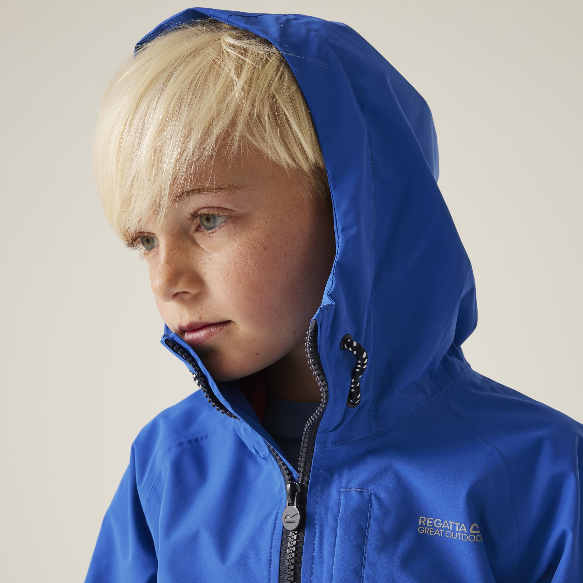 Regatta Kids Hanleigh Ii Jackets Waterproof Shell Chubasquero Unisex niños (Pack de 1)
