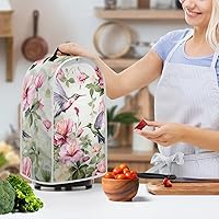 Vista 189 de doginthehole Hummingbird Blender Covers for Kitchen, Washable Appliance Covers Anti Fingerprint Stain Resistant Polyester Blender Dust Cover