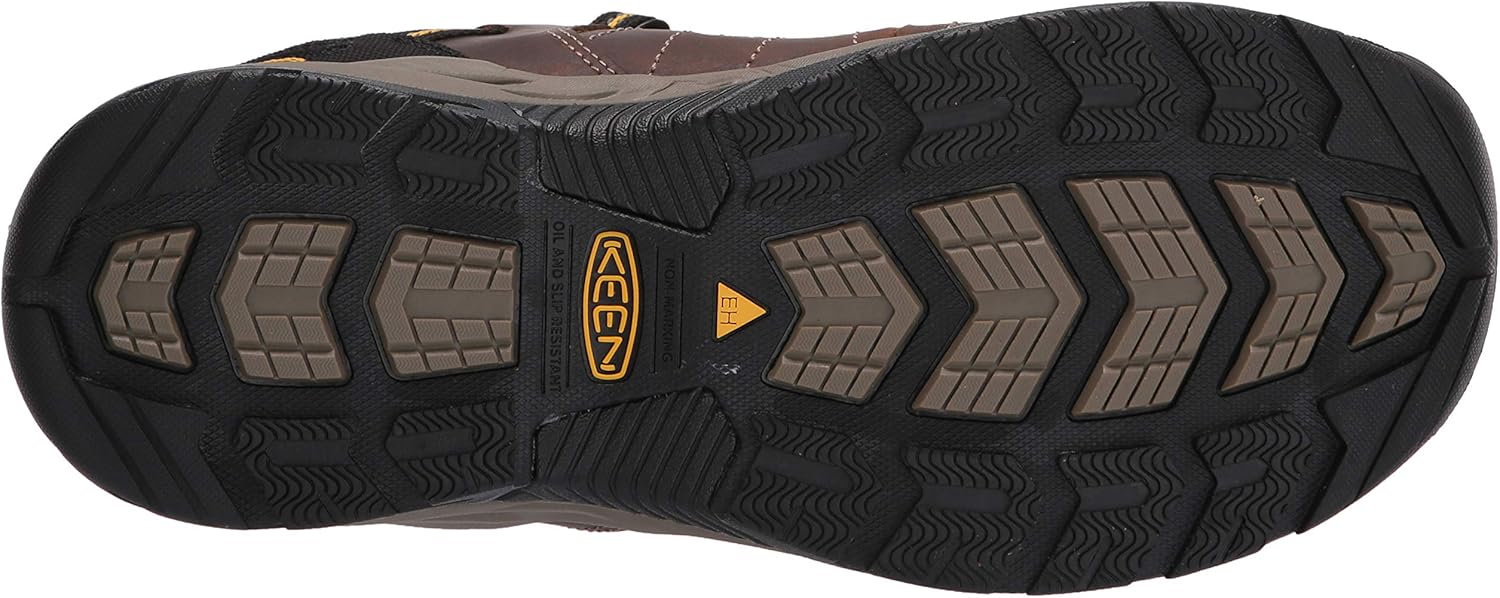 KEEN Utility Men's Flint 2 Low Height Leather Soft Toe Work Shoes