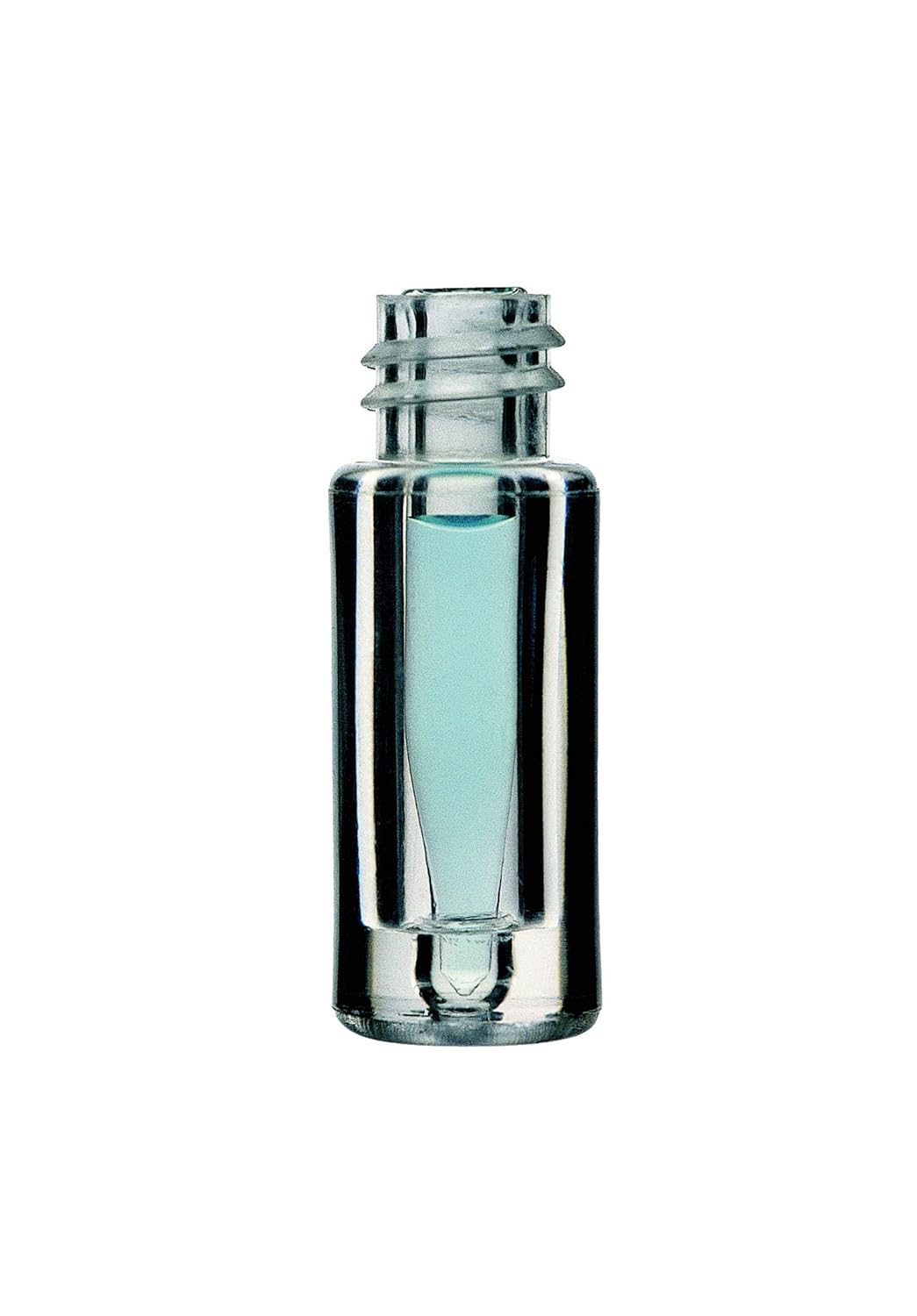 Glastic TPX/Glass 8-425 Screw Thread Insert Vial, 100µL Capacity (Pack of 100)