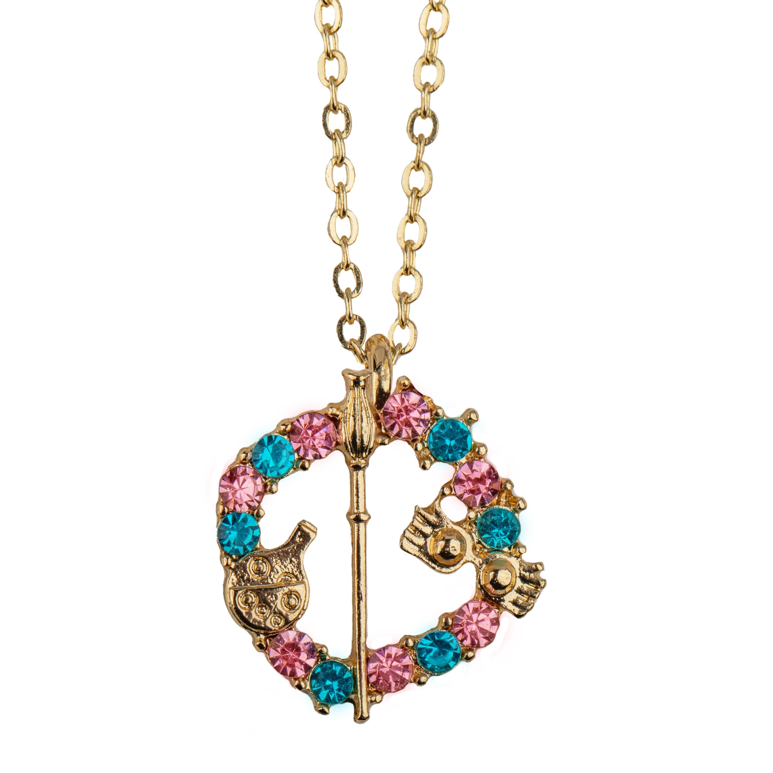 Cinereplicas Harry Potter Luna Lovegood Necklace 51 cm Official Licence, Acier inoxydable Zinc alloy