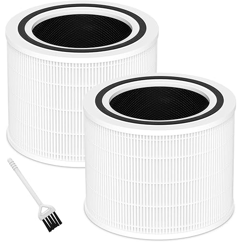 Core 200S Replacement Filter for LEVOIT Core 200S Smart WiFi Air Purifier, Funmit 3-in-1 Filter Replacement and High-Efficiency Activated Carbon, Part # Core 200S-RF, 2 Pack