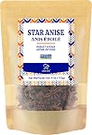 Soeos Star Anise, 8oz (227), Whole Star Anise Pods for Baking, Cooking, and Spice Blends, Aromatic and Bold Flavor, Non-GMO