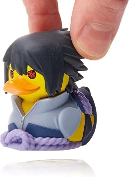 TUBBZ Naruto - Sasuke Uchiha Clan Mini Rubber Duck Collectable Toy 5 cm