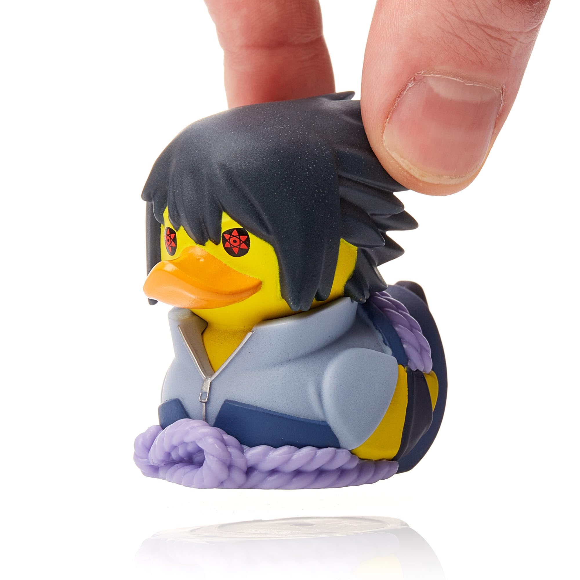 TUBBZ Naruto Sasuke Rubber Duck Anime Merch Collectible Toys Mini 5cm
