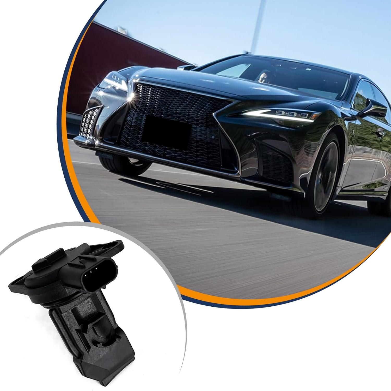 22204-75040 Mass Air Flow Sensor MAF Sensor Compatible with Corolla 1993-2024,RAV4 2009-2024,Camry 2007-2024,Highlander 2001-2024&Lexus ES350 2007-2024,ES300h 2013-2024 1.8L 2.0L 2.5L 3.5L L4 V6 V8