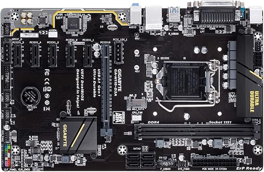 Computer Motherboards Motherboard Fit for Gigabyte GA-H110-D3A H110 LGA 1151 Support 2 * DDR4 32G 4 * ATX SATA3 1 * M.2
