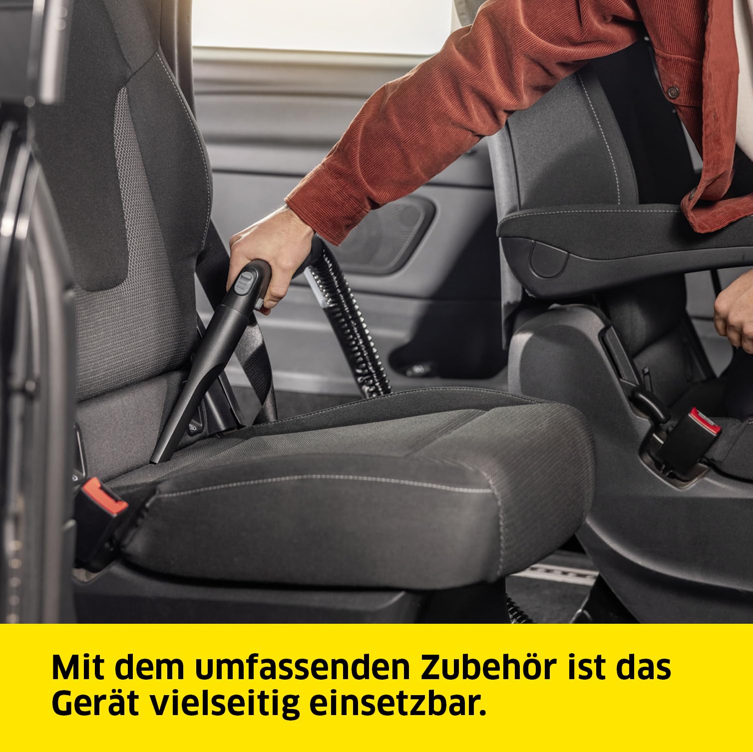 KÄRCHER Waschsauger SE 6 Signature Line, 2-in-1-Sprühsaugschlauch, Frischwassertank: 4 l, Schmutzwassertank: 4 l, Waschbodendüse mit Hartbodenaufsatz, Waschpolsterdüse, Boden-, Polster- und Fugendüse