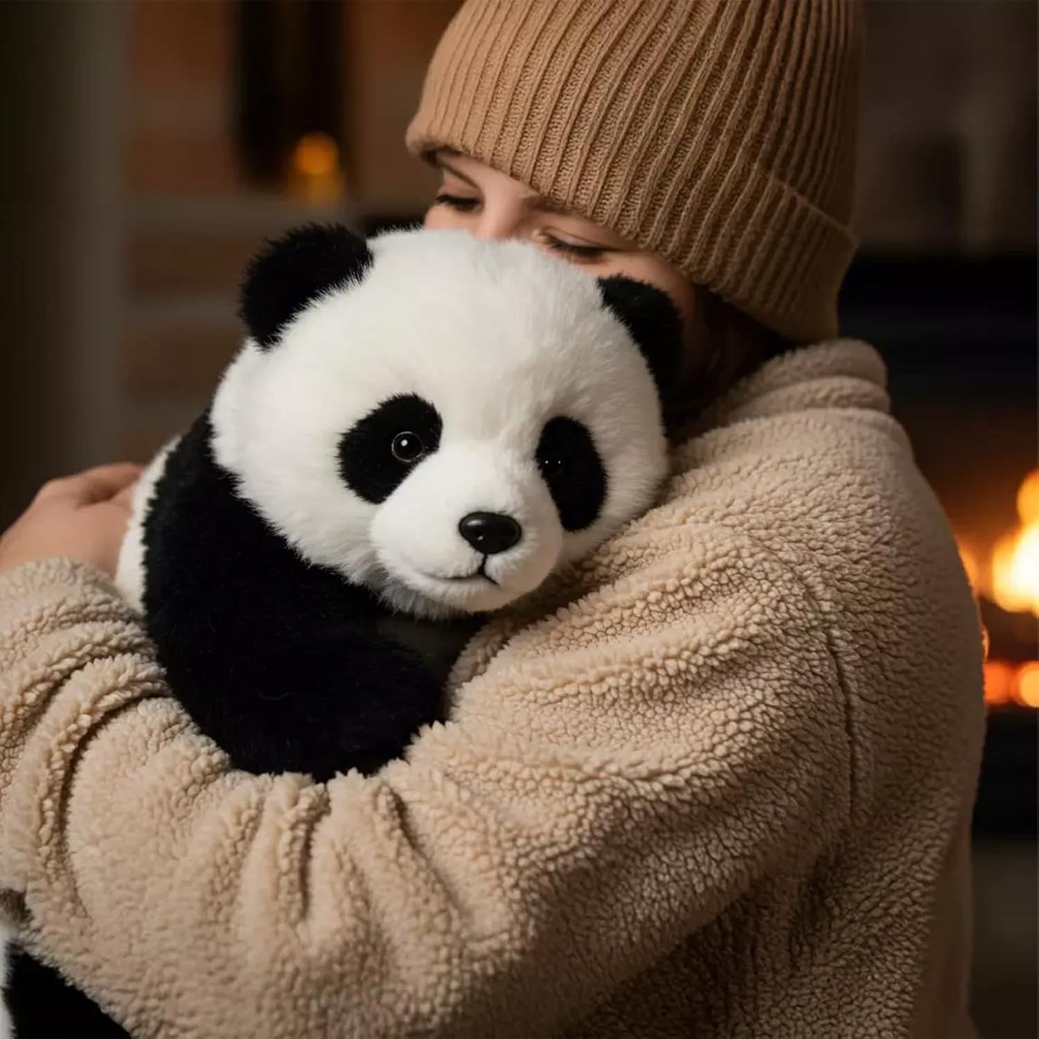 The Pandy - Emotional Healing on Demand, Realistic Panda Plush for Emotional Support, Mimics Natural Movements for Realistic Comfort, Pandy Ai Plush with Ultra-Soft Fur, The Comfort Hug You Have - Image 7