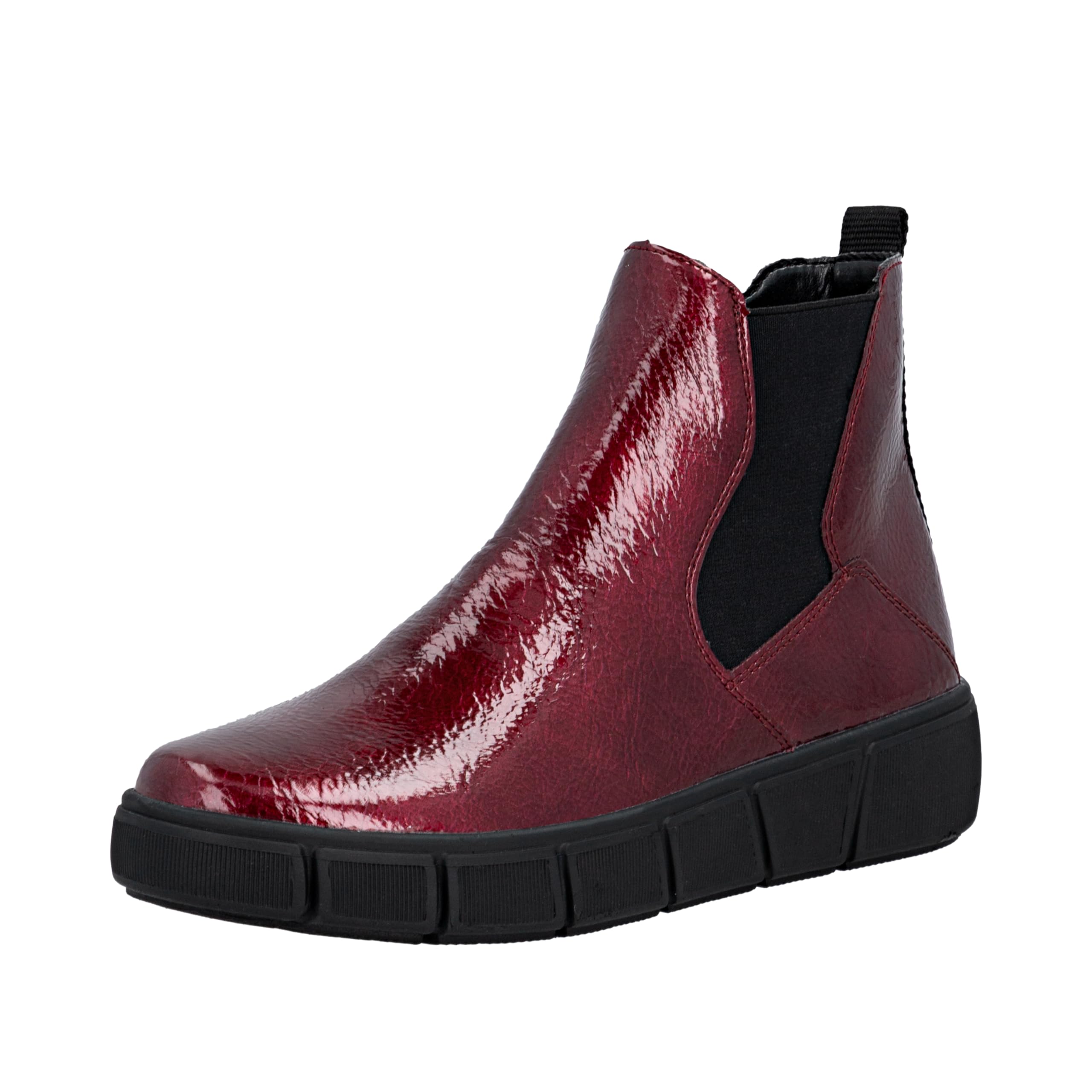 Remonte Women's D1T71 Chelsea Boot, Red, 41 EU, red, 8.5 UK