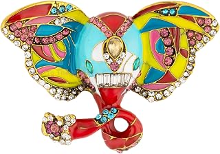 To The Nines Elephant Face Brooch Lapel Pin Price In India